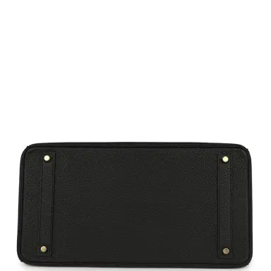 HERMÈS Hermes Birkin 40 Black Togo Gold Hardware | Thumbnail 6 HERMÈS Hermes Birkin 40 Black Togo Gold Hardware | Thumbnail 6