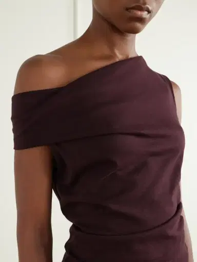 Dries Van Noten Ruched Cotton-jersey Blouse | Thumbnail 4 Dries Van Noten Ruched Cotton-jersey Blouse | Thumbnail 4