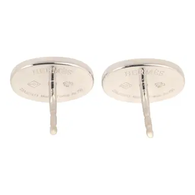 HERMÈS Hermes Chaine D'ancre Contour Stud Earrings White Gold, Diamonds | Thumbnail 3 HERMÈS Hermes Chaine D'ancre Contour Stud Earrings White Gold, Diamonds | Thumbnail 3