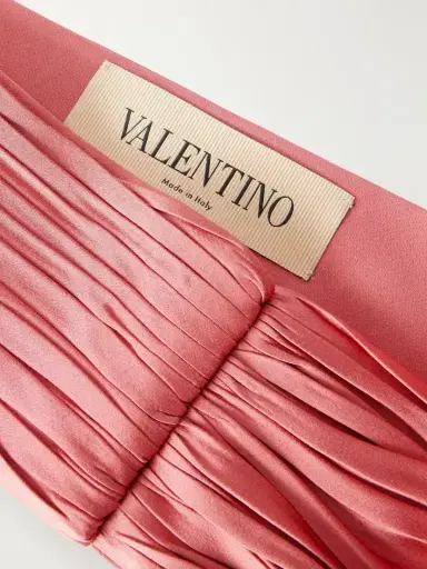 Valentino Garavani Plissé Satin Belt | Thumbnail 3 Valentino Garavani Plissé Satin Belt | Thumbnail 3