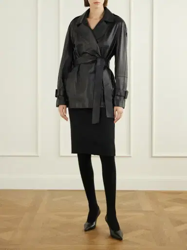 Nour Hammour Whit Wool And Cashmere-blend Tights | Thumbnail 2 Nour Hammour Whit Wool And Cashmere-blend Tights | Thumbnail 2