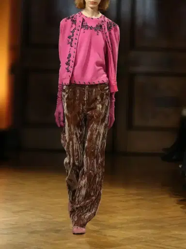 ANNA SUI Sequin-embellished Wool-blend Cardigan | Thumbnail 5 ANNA SUI Sequin-embellished Wool-blend Cardigan | Thumbnail 5