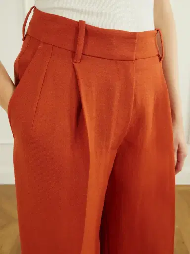 Galvan Roman High-rise Crepe Straight-leg Pants | Thumbnail 5 Galvan Roman High-rise Crepe Straight-leg Pants | Thumbnail 5