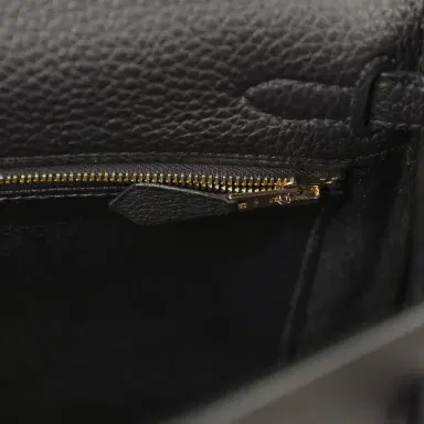 HERMÈS Hermes Kelly Retourne 25 Black Togo Gold Hardware | Thumbnail 8 HERMÈS Hermes Kelly Retourne 25 Black Togo Gold Hardware | Thumbnail 8