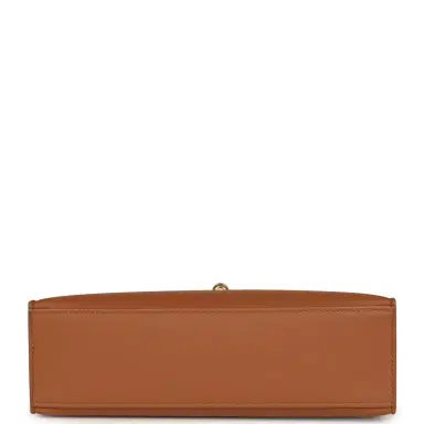 HERMÈS Hermes Special Order (HSS) Kelly Pochette Gold Swift Gold Hardware | Thumbnail 6 HERMÈS Hermes Special Order (HSS) Kelly Pochette Gold Swift Gold Hardware | Thumbnail 6