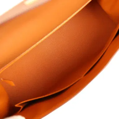 HERMÈS Hermes Special Order (HSS) Kelly Sellier 40 Gold Verso Epsom Brushed Gold Hardware | Thumbnail 8 HERMÈS Hermes Special Order (HSS) Kelly Sellier 40 Gold Verso Epsom Brushed Gold Hardware | Thumbnail 8