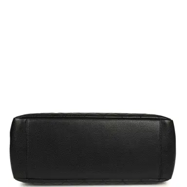 Chanel Pre-owned Chanel Grand Shopping Tote Black Caviar Silver Hardware | Thumbnail 7 Chanel Pre-owned Chanel Grand Shopping Tote Black Caviar Silver Hardware | Thumbnail 7