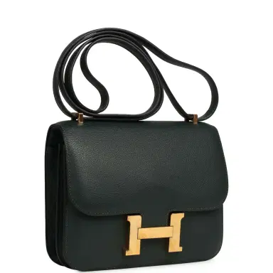 HERMÈS Pre-owned Hermes Constance 18 Vert Anglais Chevre Mysore Gold Hardware | Thumbnail 2 HERMÈS Pre-owned Hermes Constance 18 Vert Anglais Chevre Mysore Gold Hardware | Thumbnail 2