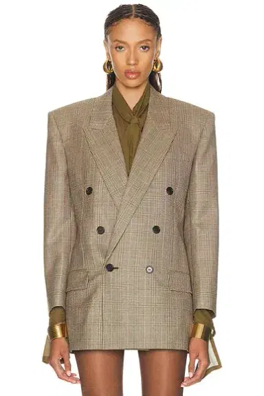 Saint Laurent Double Breasted Jacket | Thumbnail 2 Saint Laurent Double Breasted Jacket | Thumbnail 2