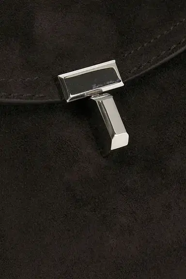 TOTEME T-Lock Suede Clutch | Thumbnail 6 TOTEME T-Lock Suede Clutch | Thumbnail 6