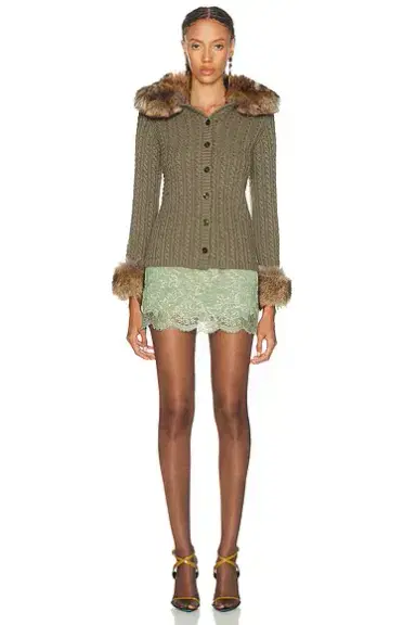 Saint Laurent Cashmere Cardigan | Thumbnail 4 Saint Laurent Cashmere Cardigan | Thumbnail 4