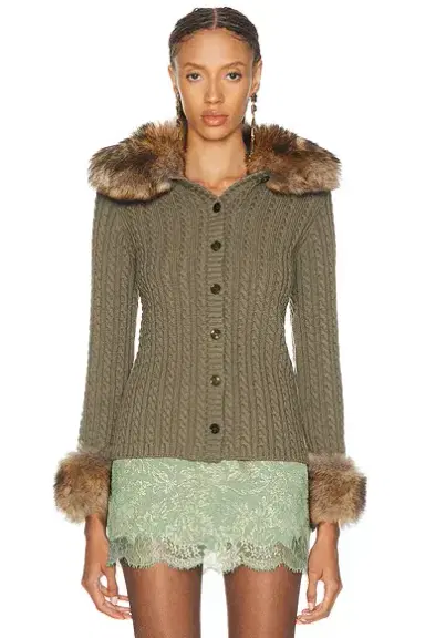 Saint Laurent Cashmere Cardigan | Thumbnail 1 Saint Laurent Cashmere Cardigan | Thumbnail 1