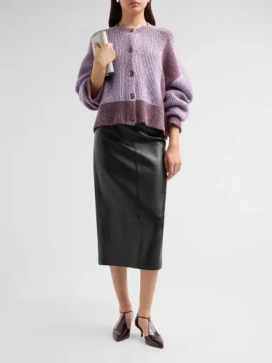 3.1 Phillip Lim Women's Colorblocked Rib-Knit Oversized Cardigan | Thumbnail 2 3.1 Phillip Lim Women's Colorblocked Rib-Knit Oversized Cardigan | Thumbnail 2