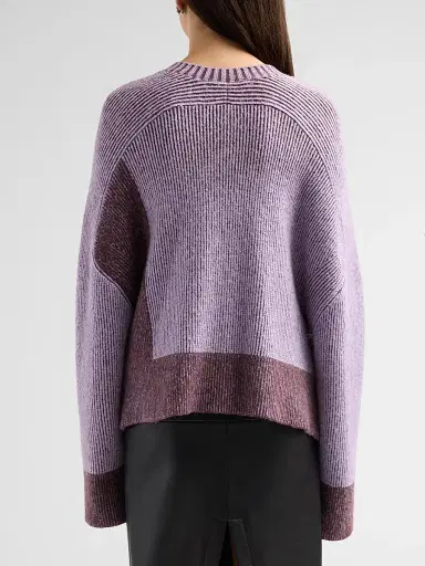 3.1 Phillip Lim Women's Colorblocked Rib-Knit Oversized Cardigan | Thumbnail 3 3.1 Phillip Lim Women's Colorblocked Rib-Knit Oversized Cardigan | Thumbnail 3