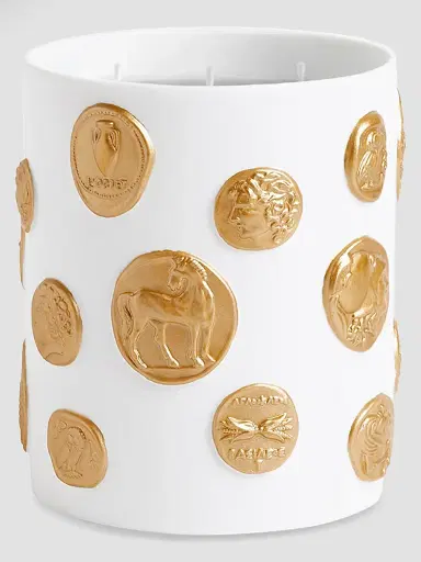 L'Objet Medaille 3-Wick Candle - White Gold | Thumbnail 4 L'Objet Medaille 3-Wick Candle - White Gold | Thumbnail 4