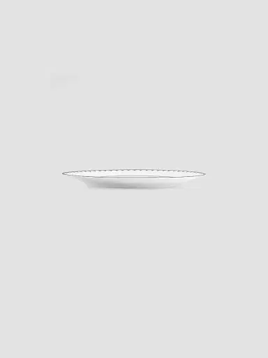 L'Objet Aegean Filet Platinum Dinner Plate | Thumbnail 2 L'Objet Aegean Filet Platinum Dinner Plate | Thumbnail 2