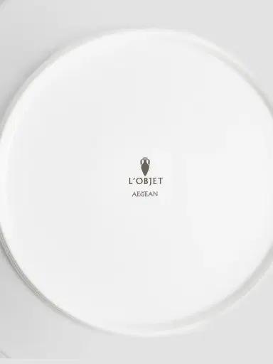 L'Objet Aegean Filet Platinum Dinner Plate | Thumbnail 3 L'Objet Aegean Filet Platinum Dinner Plate | Thumbnail 3