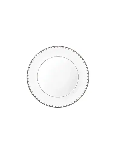 L'Objet Aegean Filet Platinum Dinner Plate | Thumbnail 1 L'Objet Aegean Filet Platinum Dinner Plate | Thumbnail 1
