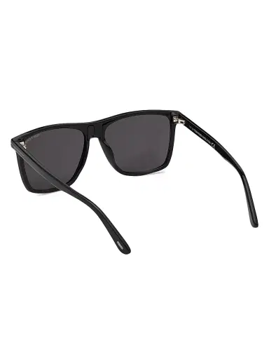 Tom Ford Men's Fletcher T Square Acetate 57MM Sunglasses - Black | Thumbnail 4 Tom Ford Men's Fletcher T Square Acetate 57MM Sunglasses - Black | Thumbnail 4