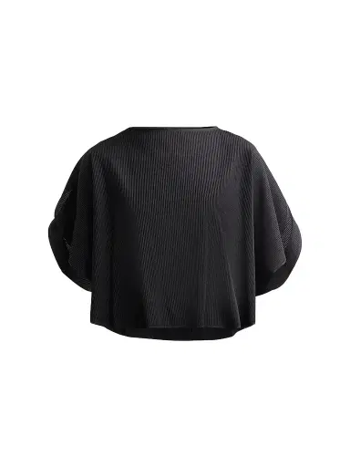 Pleats Please Issey Miyake Women's A-Poc Pleated Draped Top | Thumbnail 1 Pleats Please Issey Miyake Women's A-Poc Pleated Draped Top | Thumbnail 1