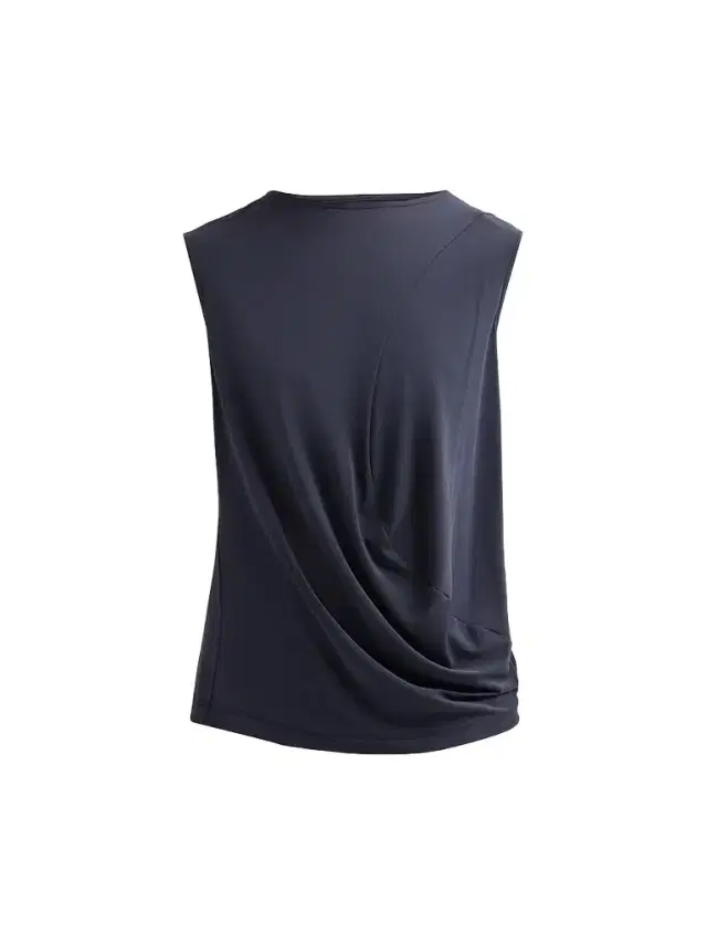 Women's Jersey Draped Top - Dark Navy Women's Jersey Draped Top - Dark Navy