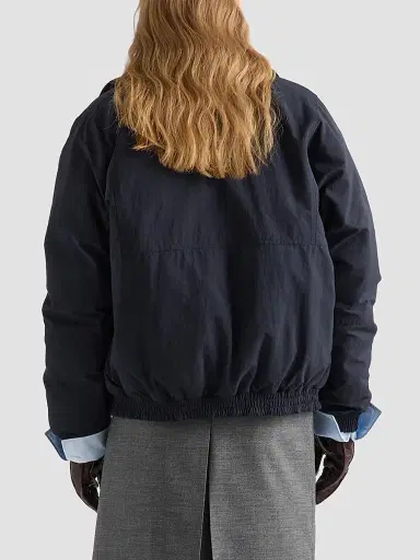 Prada Women's Reversible Nylon Down Jacket | Thumbnail 5 Prada Women's Reversible Nylon Down Jacket | Thumbnail 5