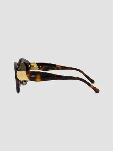 Loewe Women's Coil 53MM Geometric Cat-Eye Sunglasses - Brown | Thumbnail 3 Loewe Women's Coil 53MM Geometric Cat-Eye Sunglasses - Brown | Thumbnail 3