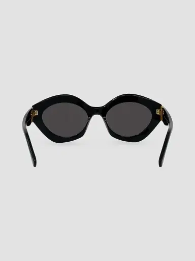 Loewe Women's Coil 53MM Geometric Cat-Eye Sunglasses - Black | Thumbnail 5 Loewe Women's Coil 53MM Geometric Cat-Eye Sunglasses - Black | Thumbnail 5