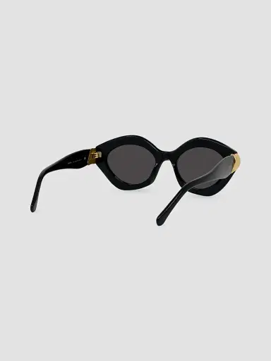 Loewe Women's Coil 53MM Geometric Cat-Eye Sunglasses - Black | Thumbnail 6 Loewe Women's Coil 53MM Geometric Cat-Eye Sunglasses - Black | Thumbnail 6