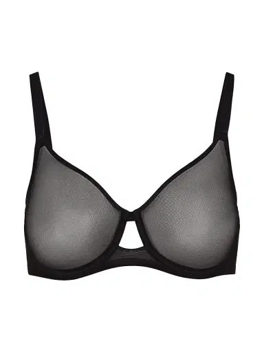 Commando Women's Full Mesh Underwire Bra - Black | Thumbnail 1 Commando Women's Full Mesh Underwire Bra - Black | Thumbnail 1