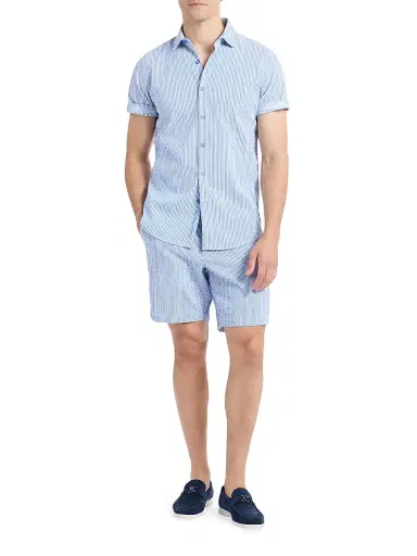 Robert Graham Men's Fornillo Striped Shorts | Thumbnail 2 Robert Graham Men's Fornillo Striped Shorts | Thumbnail 2