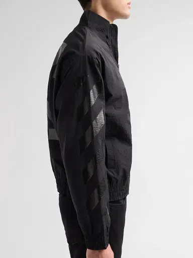 Off-White Men's Glossy Arrow Nylon Track Jacket | Thumbnail 5 Off-White Men's Glossy Arrow Nylon Track Jacket | Thumbnail 5