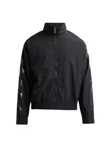 Off-White Men's Glossy Arrow Nylon Track Jacket | Thumbnail 1 Off-White Men's Glossy Arrow Nylon Track Jacket | Thumbnail 1