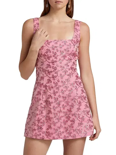 Markarian Women's Brooke Sequined Organza Minidress | Thumbnail 3 Markarian Women's Brooke Sequined Organza Minidress | Thumbnail 3