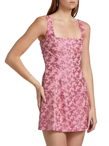 Markarian Women's Brooke Sequined Organza Minidress | Thumbnail 4 Markarian Women's Brooke Sequined Organza Minidress | Thumbnail 4