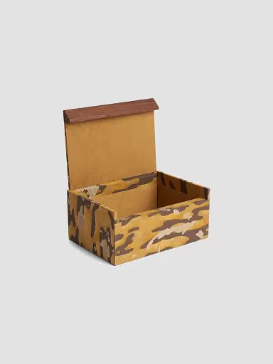 L'Objet Fortuny Camo Isole Box - Yellow | Thumbnail 2 L'Objet Fortuny Camo Isole Box - Yellow | Thumbnail 2