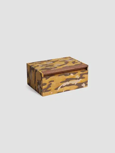 L'Objet Fortuny Camo Isole Box - Yellow | Thumbnail 3 L'Objet Fortuny Camo Isole Box - Yellow | Thumbnail 3