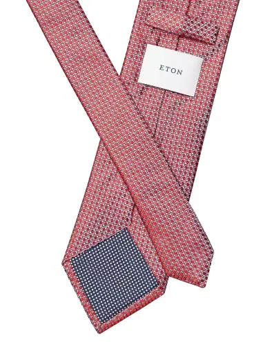 Eton Men's Micro Circle Silk Tie | Thumbnail 2 Eton Men's Micro Circle Silk Tie | Thumbnail 2