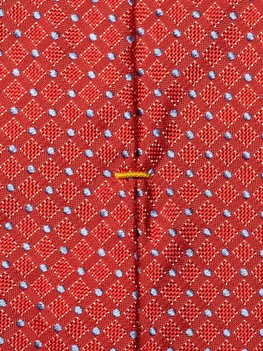 Eton Men's Geometric Diamond Silk Tie | Thumbnail 3 Eton Men's Geometric Diamond Silk Tie | Thumbnail 3