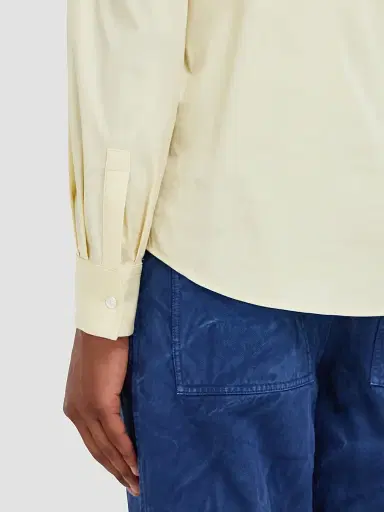 Ferragamo Men's Micro-Print Stretch-Cotton Poplin Shirt - Vanilla | Thumbnail 5 Ferragamo Men's Micro-Print Stretch-Cotton Poplin Shirt - Vanilla | Thumbnail 5