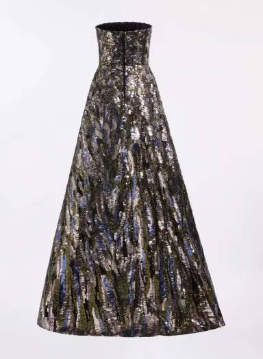 Elie Saab Sequin Embroidered Gown | Thumbnail 5 Elie Saab Sequin Embroidered Gown | Thumbnail 5