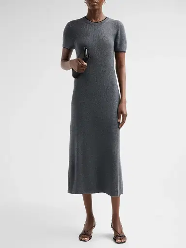 Design History Women's Neema Knit Maxi T-Shirt Dress - Twilight Combo | Thumbnail 2 Design History Women's Neema Knit Maxi T-Shirt Dress - Twilight Combo | Thumbnail 2