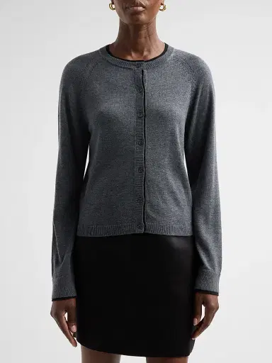 Design History Women's Anna Crewneck Cardigan - Twilight Combo | Thumbnail 5 Design History Women's Anna Crewneck Cardigan - Twilight Combo | Thumbnail 5