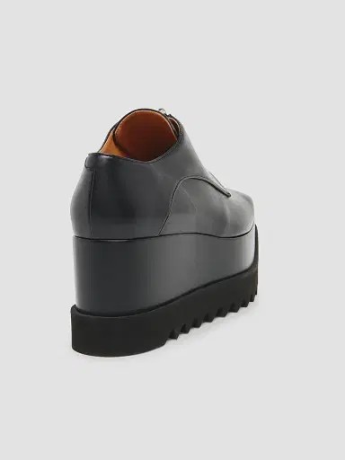 Stella McCartney Women's Elyse 80MM Platform Derbys - Black | Thumbnail 2 Stella McCartney Women's Elyse 80MM Platform Derbys - Black | Thumbnail 2