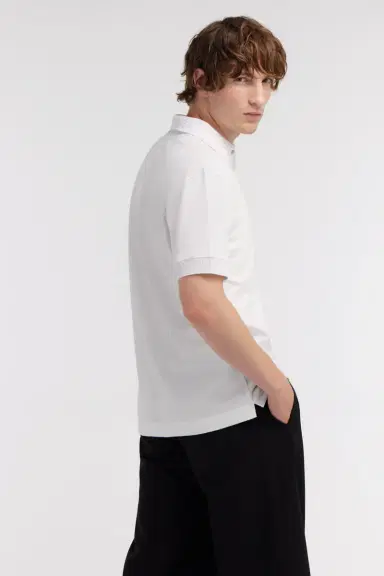 Roberto Cavalli White Polo With Monogram RC | Thumbnail 3 Roberto Cavalli White Polo With Monogram RC | Thumbnail 3