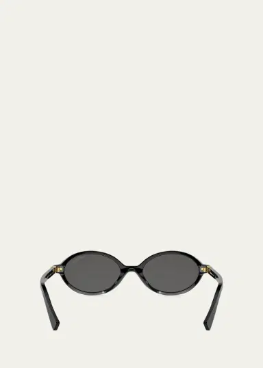 Miu Miu Acetate Oval Sunglasses | Thumbnail 4 Miu Miu Acetate Oval Sunglasses | Thumbnail 4