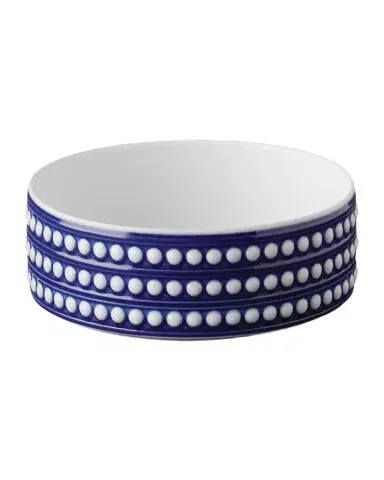 L'Objet Perlee Bleu Medium Deep Bowl | Thumbnail 1 L'Objet Perlee Bleu Medium Deep Bowl | Thumbnail 1