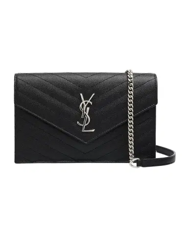 Saint Laurent Cassandre YSL Shoulder Bag in Chevron Quilted Leather | Thumbnail 1 Saint Laurent Cassandre YSL Shoulder Bag in Chevron Quilted Leather | Thumbnail 1
