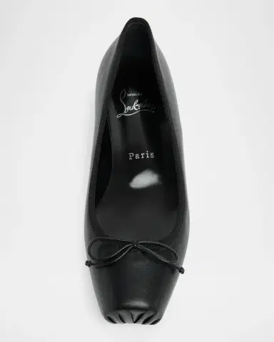 Christian Louboutin Cassia Leather Ballerina Flats | Thumbnail 4 Christian Louboutin Cassia Leather Ballerina Flats | Thumbnail 4