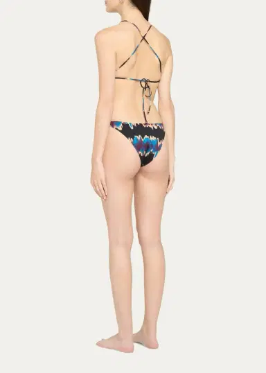 Ulla Johnson Floria Ikat Tie Bikini Top | Thumbnail 3 Ulla Johnson Floria Ikat Tie Bikini Top | Thumbnail 3